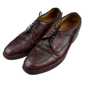 Allen Edmonds Norfolk Woven Leather Oxford 10.5D